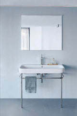 DURAVIT Möbelwaschtisch Happy D.2 1000 mm mit Überlauf, 1 Hahnloch, weiß WonderGliss