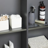 Duravit Halbhochschrank L-Cube 363x700x800 mm, 2 Türen, Betongrau Matt, wandhängend