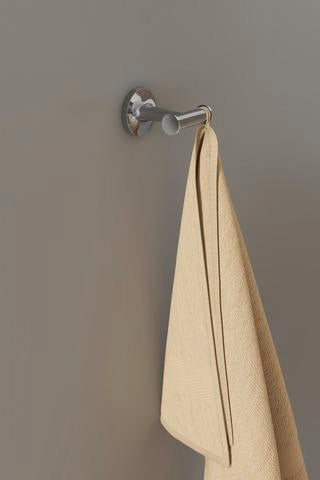 DURAVIT Starck T Handtuchhaken Chrom – Doppelhaken mit verdeckter Wandmontage