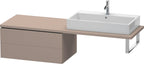 2 Schubkästen / sonstige / US für Konsole L-Cube 400x820x548mm 2 Schubkästen, Basalt Matt