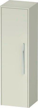 Duravit D-Code Halbhochschrank 400x360x1320 mm, 1 Tür links, Weiß Matt