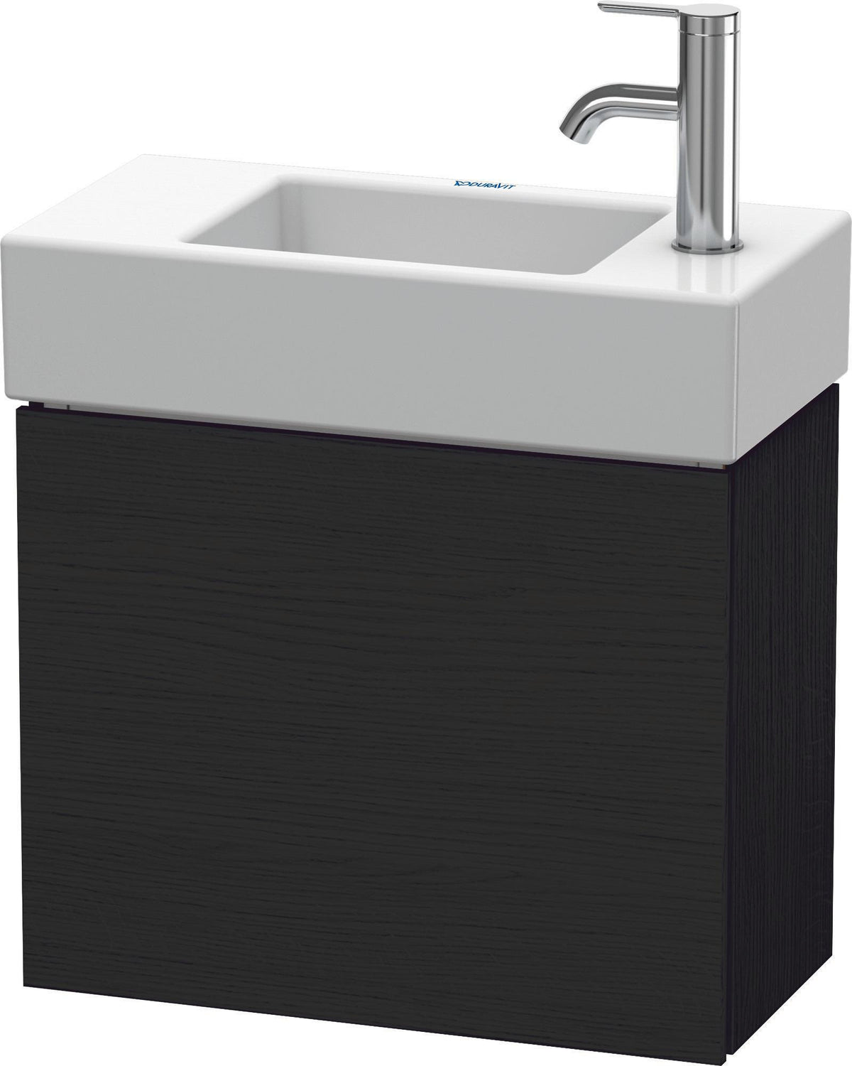 DURAVIT L-Cube Waschtischunterbau 480 mm betongrau matt, wandhängend, 1 Tür rechts