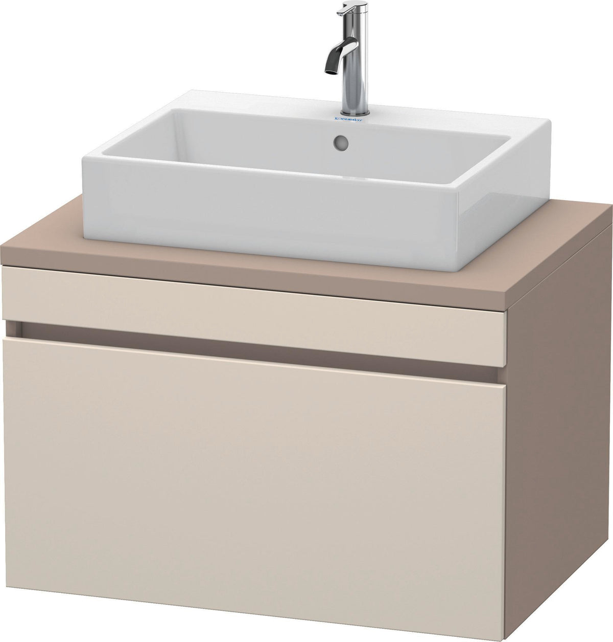 DURAVIT DuraStyle Konsolenunterschrank 800 mm betongrau matt mit 1 Auszug