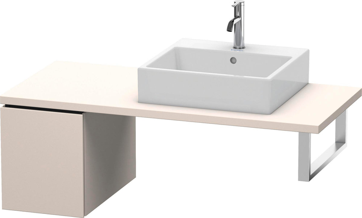 Duravit L-Cube Konsolenunterschrank 400x320x548mm, 1 Auszug, Weiß Matt