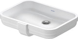 DURAVIT Einbauwaschtisch Soleil by Starck 490 mm Weiß, ohne Hahnloch, mit Überlauf