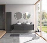 DURAVIT Duschsystem C.1 mit Brausethermostat, Schwarz Matt, Kopf- und Handbrause