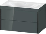 DURAVIT XViu c-bonded Waschtischset wandhängend 800x480x503mm mit 2 Schubkästen, Push-Open und Soft-Close