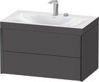 anthrazit / m.Viu,2Schk.,503x800x480mm 2Hl,schwarz matt/graphit matt,Rahmen / graphit matt