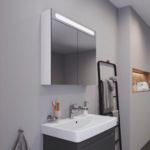 Duravit No.1 Waschtischunterbau wandhängend 740 mm Weiß Matt mit 1 Auszug und Soft-Close