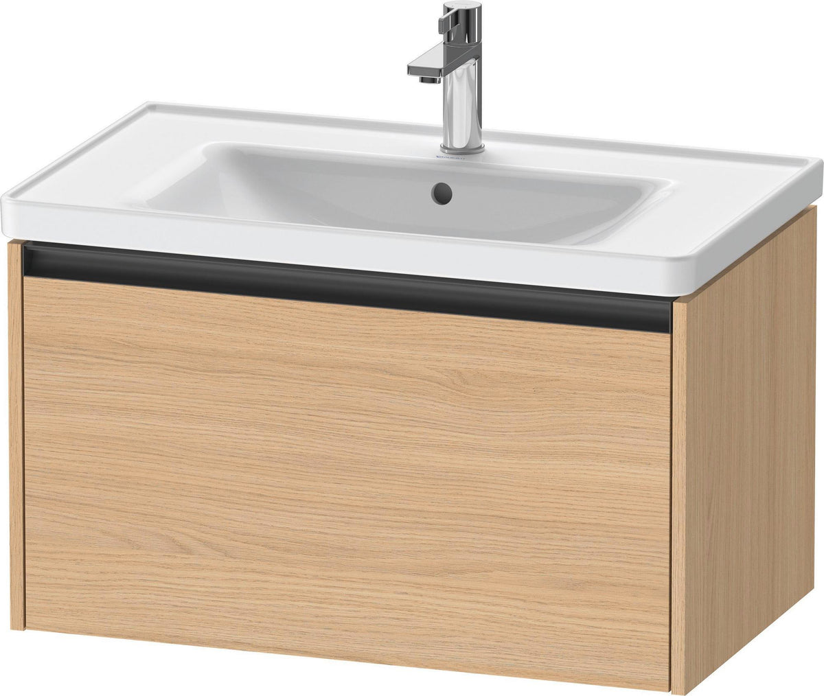 DURAVIT Ketho.2 Waschtischunterbau 784 mm betongrau matt, wandhängend, 1 Auszug