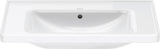 Duravit D-Neo Wandwaschtisch 650 mm weiß mit Überlauf und WonderGliss