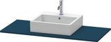 DURAVIT XSquare Konsole 800 mm Weiß Seidenmatt mit Ausschnitt für Waschschüssel