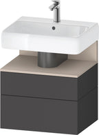graphit matt / Nische taupe supermatt / anthrazit
