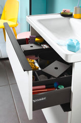 DURAVIT D-Neo Einhebel-Waschtischmischer mit Zugstange, Chrom – 109 mm Ausladung