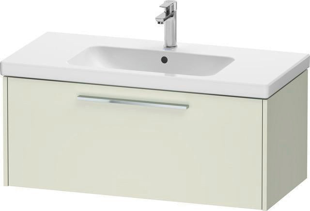 DURAVIT D-Code 2.0 Waschtischunterbau wandhängend 984 mm Weiß Hochglanz mit Auszug und Soft-Close