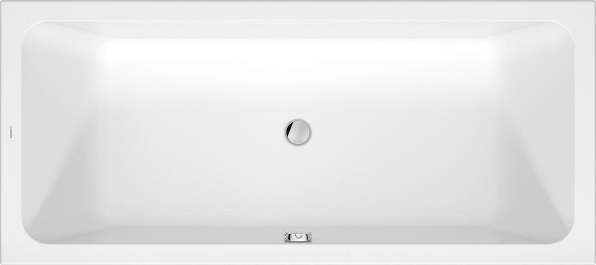 DURAVIT D-Code Badewanne 1700x700mm Einbau Weiß mit Überlauf