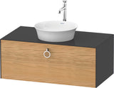 DURAVIT White Tulip Waschtischunterbau 1000 mm, 1 Auszug, wandhängend, weiß seidenmatt