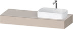 1400mm / sonstige / Wpl:1,RE,o.Ko-träger,Taupe Superm,Dekor