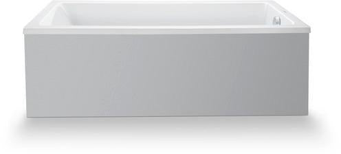 Duravit No.1 Badewanne 1500x700 mm Einbauversion mit 1 Rückenschräge in Weiß