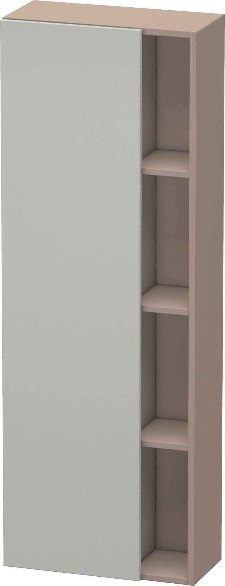 DURAVIT DuraStyle Hochschrank 1400 mm, 1 Tür links, weiß matt – wandhängend mit Soft-Close