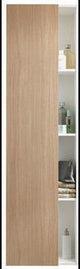DURAVIT DuraStyle Hochschrank 240x500x1800 mm, 1 Tür, Anschlag links, Eiche Terra/Weiß Matt