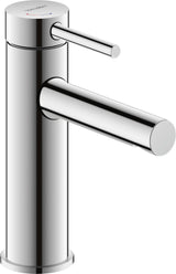 Duravit Circle Einhebel-Waschtischmischer mit Zugstange, Chrom – 117 mm Ausladung