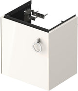 DURAVIT White Tulip Waschtischunterbau wandhängend 384 mm Nussbaum Taupe von Philippe Starck