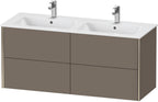 flannel grey seidenmatt / Mitteldichte Faserplatte (MDF) / 4Schubk.,champ.matt/flan.grey