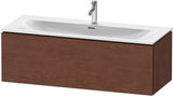 DURAVIT L-Cube Waschtischunterbau 1220 mm wandhängend mit 1 Auszug weiß matt