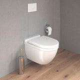 Duravit Wand-WC Starck 3 540 mm Tiefspüler spülrandlos Durafix weiß