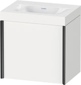 DURAVIT XViu c-bonded Waschtischset wandhängend 450 mm weiß mit Siphon und 1 Tür