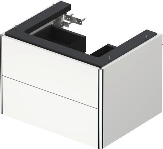 DURAVIT XSquare Waschtischunterbau 584 mm – Wandhängend mit Schubkasten und Siphonausschnitt