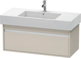 DURAVIT Ketho Waschtischunterbau 1000 mm wandhängend basalt matt mit 1 Auszug