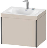 Duravit Möbelwaschtischset XViu 600x480mm mit Unterschrank und Keramikwaschtisch