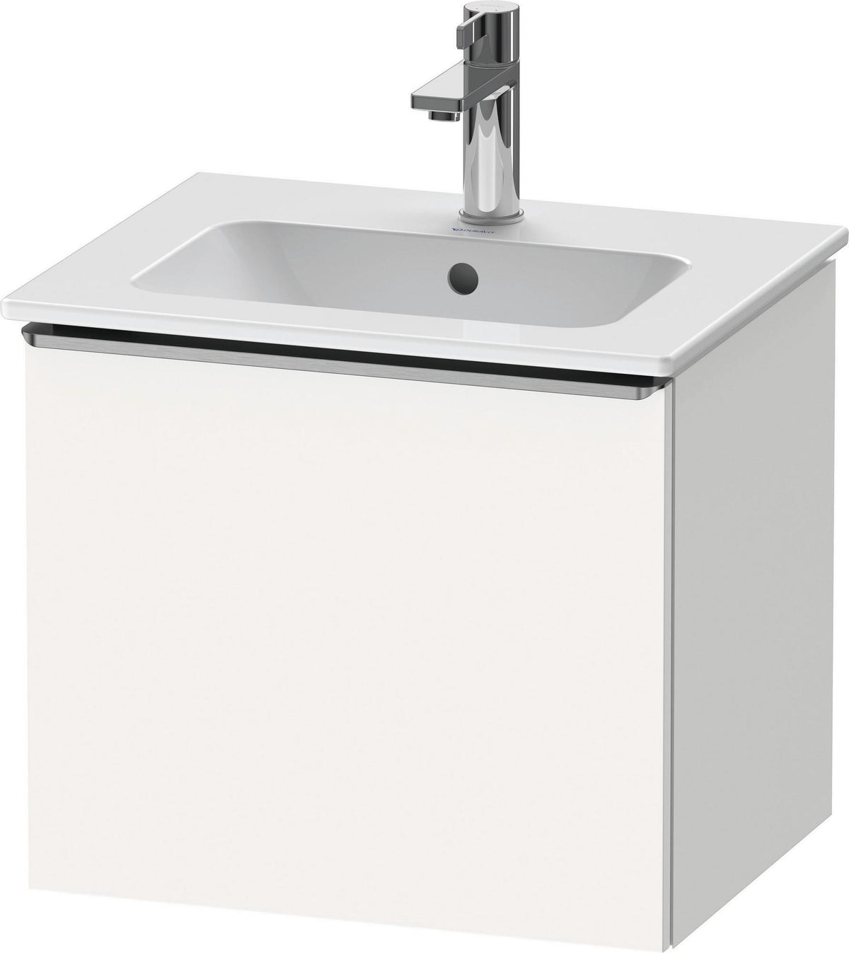 DURAVIT D-Neo Waschtischunterbau 510 mm Eiche Schwarz Matt mit Bronze Griff