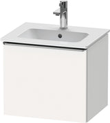 DURAVIT D-Neo Waschtischunterbau 510 mm Eiche Schwarz Matt mit Bronze Griff