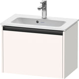 DURAVIT Ketho.2 Waschtischunterbau 610 mm betongrau matt mit Soft-Close-Auszug