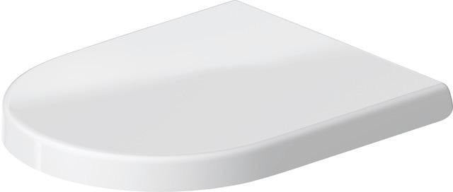 DURAVIT WC-Sitz Darling New weiß mit Absenkautomatik und Edelstahl-Scharnieren