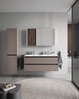 DURAVIT Spiegelschrank Ketho.2 800 mm mit LED-Beleuchtung, 2 Türen und Soft-Close