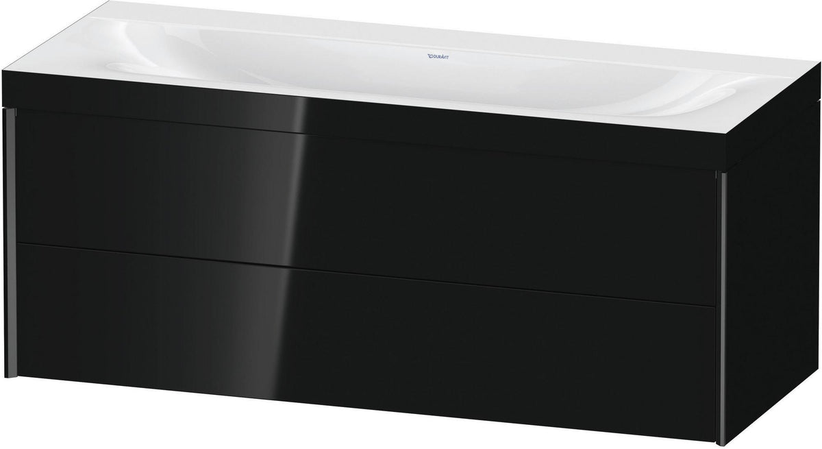 DURAVIT XViu c-bonded Waschtischunterbauset 1200 mm wandhängend mit 2 Schubkästen