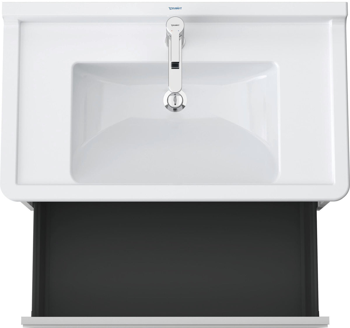 DURAVIT Ketho Waschtischunterbau wandhängend 455x800x410 mm, 1 Auszug, weiß matt