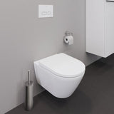 DURAVIT D-Neo Wand-Tiefspül-WC 540 mm spülrandlos weiß inkl. Durafix