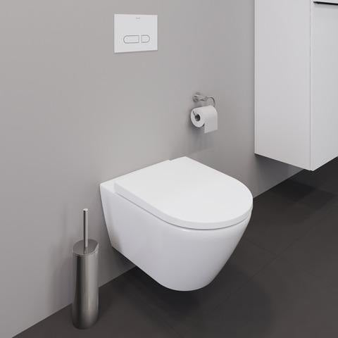 Duravit Wand-WC D-Neo 540 mm weiß Tiefspüler spülrandlos mit Durafix