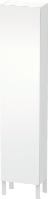 DURAVIT L-Cube Hochschrank 400 mm weiß matt mit 1 Tür und Soft-Close
