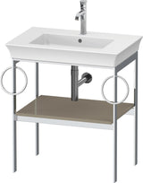 DURAVIT White Tulip Metallkonsole 684 mm – Design von Philippe Starck mit Höhenausgleich