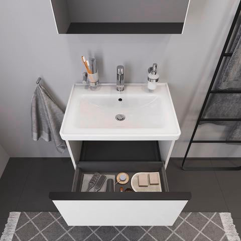 DURAVIT Spiegelschrank BETTER mit LED-Beleuchtung, 760 mm, Anschlag links, Front- und Innenspiegel