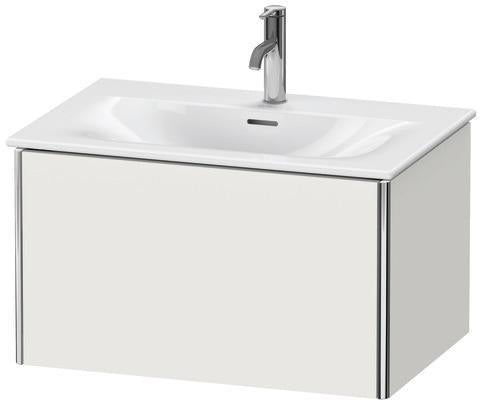 DURAVIT XSquare Waschtischunterbau 710 mm wandhängend – 1 Auszug, s-matt, Eiche massiv