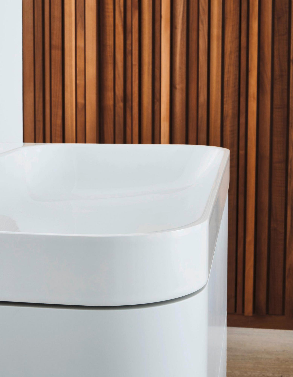 DURAVIT Happy D.2 c-shaped Waschtischset 975 mm wandhängend mit Tip-on und Soft-Close