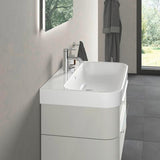 Duravit Happy D.2 Möbelwaschtisch 800 mm mit Überlauf, 1 Hahnloch, weiß – wandhängend