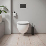 DURAVIT D-Code WC-Sitz Weiß Hochglanz – Duroplast, abnehmbar, ohne Absenkautomatik